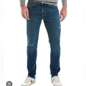 Hudson Ace Skinny Medium Wash Denim Jeans Stretch 36 NWOT